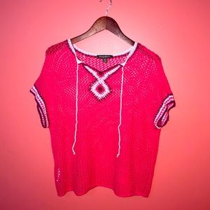 Tommy Bahama pink shirt